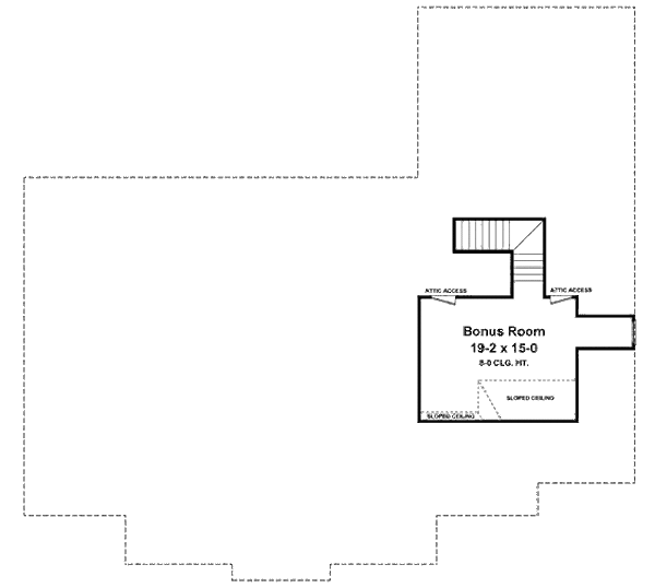 Home Plan - Traditional Floor Plan - Other Floor Plan #21-300