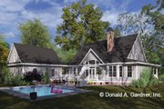 Country Style House Plan - 4 Beds 2.5 Baths 2482 Sq/Ft Plan #929-1203 Exterior 