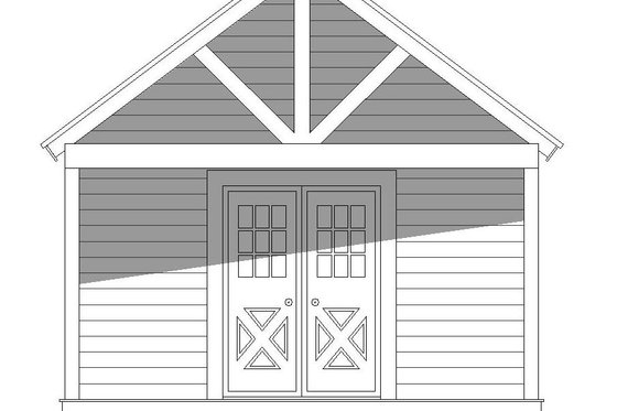 Exterior - Front Elevation 3 for Country House Plan #932-301, 0 bath