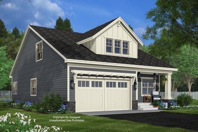 Home Plan - Exterior - Front Elevation 4 for Craftsman House Plan #51-1553 - 5 bed, 4 bath