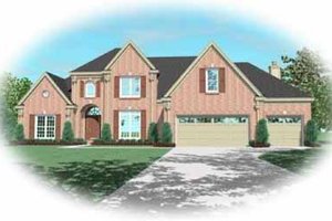 Traditional Exterior - Front Elevation Plan #81-333