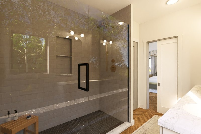 Home Plan - Interior - Master Bathroom for Barndominium House Plan #1064-318 - 3 bed, 2.5 bath