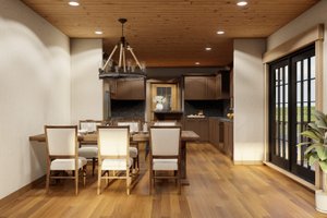 Interior - Dining Room 1 for Country House Plan #923-341 - 2 bed, 2 bath