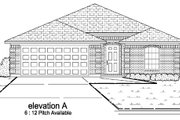Traditional Style House Plan - 3 Beds 2 Baths 1654 Sq/Ft Plan #84-332 