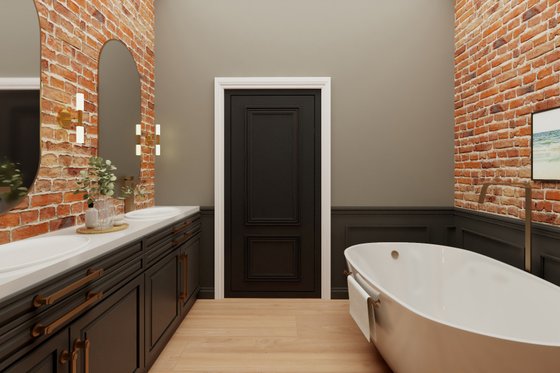 Interior - Master Bathroom for Country House Plan #1064-295 - 5 bed, 3.5 bath