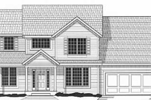 Traditional Exterior - Front Elevation Plan #67-508