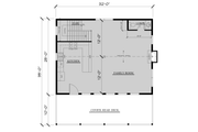 Cabin Style House Plan - 2 Beds 2.5 Baths 1600 Sq/Ft Plan #123-119 