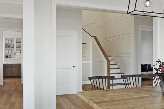 Interior - Dining Room 1 for Tudor House Plan #461-89 - 5 bed, 3 bath