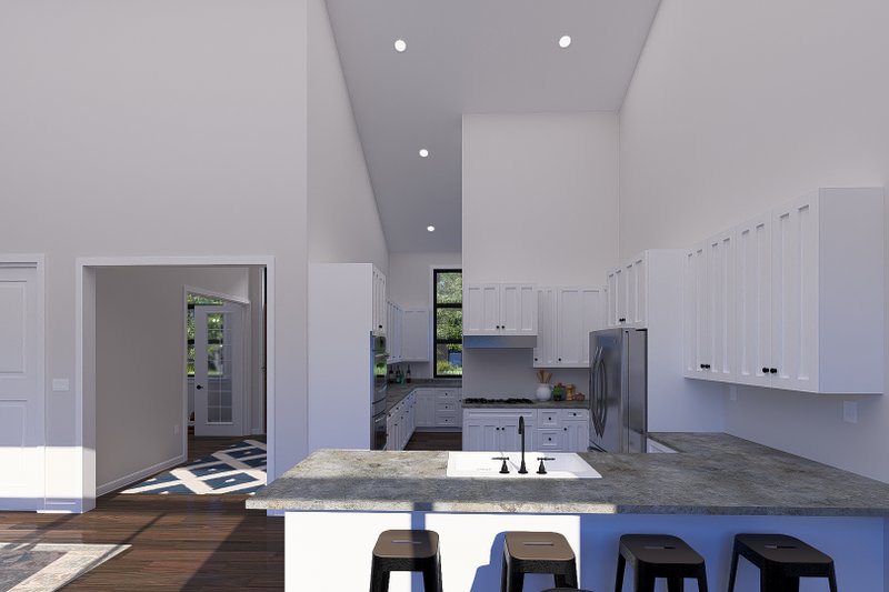 Architectural House Design - Interior - Kitchen 2 for Farmhouse House Plan #1060-345 - 3 bed, 2.5 bath