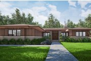 Contemporary Style House Plan - 3 Beds 2.5 Baths 2344 Sq/Ft Plan #923-152 