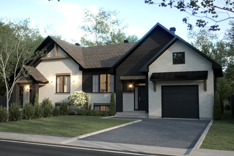 Home Plan - Exterior - Front Elevation 7 for Craftsman House Plan #23-2862 - 3 bed, 2 bath