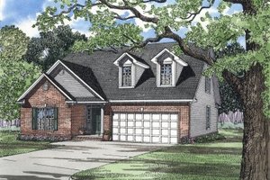 Traditional Exterior - Front Elevation Plan #17-1016