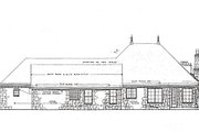 European Style House Plan - 2 Beds 2 Baths 2048 Sq/Ft Plan #310-650 