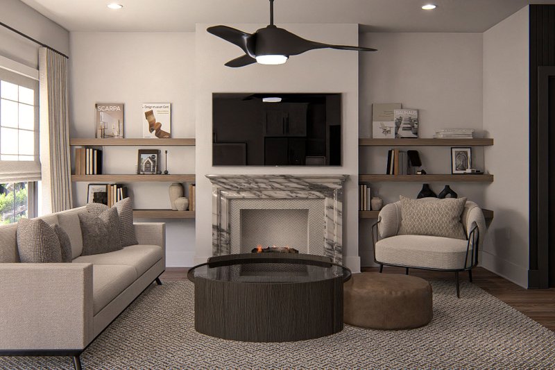 Architectural House Design - Interior - Other 3 for Cottage House Plan #455-715 - 3 bed, 2.5 bath