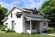 Craftsman Style House Plan - 3 Beds 2.5 Baths 1859 Sq/Ft Plan #1105-4 