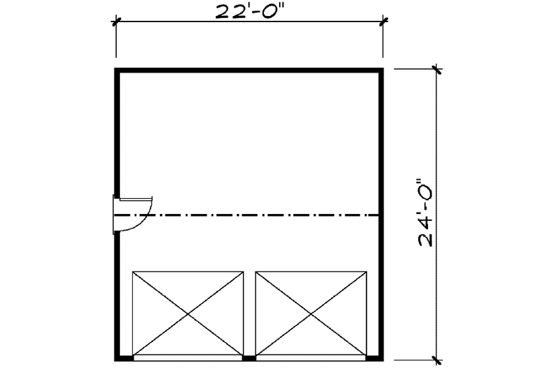 House Plan Design - Floor Plan - Main Floor for Traditional House Plan #79-253, 0 bath