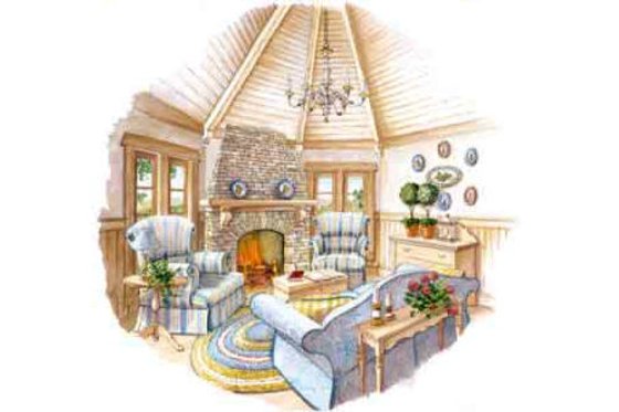 Photo for European House Plan #429-37 - 3 bed, 2.5 bath