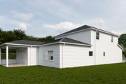 Craftsman Style House Plan - 4 Beds 3.5 Baths 3460 Sq/Ft Plan #1112-11 