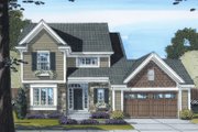 Traditional Style House Plan - 3 Beds 2.5 Baths 1802 Sq/Ft Plan #46-438 