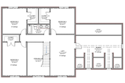 Country Style House Plan - 4 Beds 2.5 Baths 3052 Sq/Ft Plan #1116-35 Floor 
