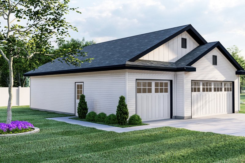 Architectural House Design - Exterior - Other Elevation for Traditional House Plan #455-62, 0 bath