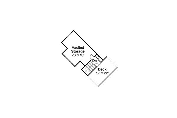 Architectural House Design - Craftsman Floor Plan - Other Floor Plan #124-925