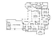 European Style House Plan - 4 Beds 4.5 Baths 7015 Sq/Ft Plan #411-527 