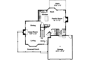 Farmhouse Style House Plan - 3 Beds 2.5 Baths 1764 Sq/Ft Plan #124-171 