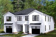 Cottage Style House Plan - 3 Beds 3 Baths 1447 Sq/Ft Plan #513-2295 