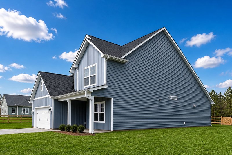 House Blueprint - Exterior - Other Elevation for Modern House Plan #20-2487 - 4 bed, 3.5 bath