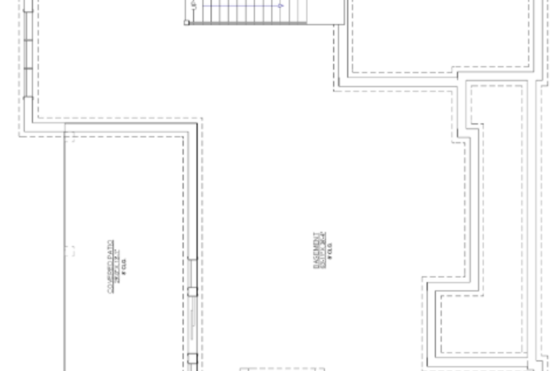 Dream House Plan - Photo 7 for Ranch House Plan #1109-33 - 3 bed, 2 bath