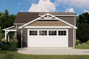 Exterior - Other Elevation for Country House Plan #1064-114 - 3 bed, 2.5 bath