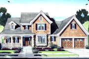 Craftsman Style House Plan - 4 Beds 2.5 Baths 2108 Sq/Ft Plan #46-429 