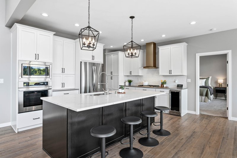 Architectural House Design - Photo 14 for Contemporary House Plan #1070-145 - 3 bed, 3 bath