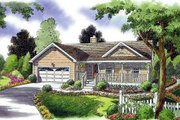 Ranch Style House Plan - 3 Beds 2 Baths 1539 Sq/Ft Plan #312-156 