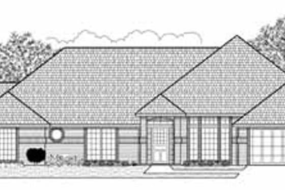 Exterior - Front Elevation for Traditional House Plan #65-164 - 4 bed, 2.5 bath