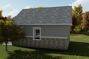 Exterior - Other Elevation for Traditional House Plan #1060-78, 0 bath