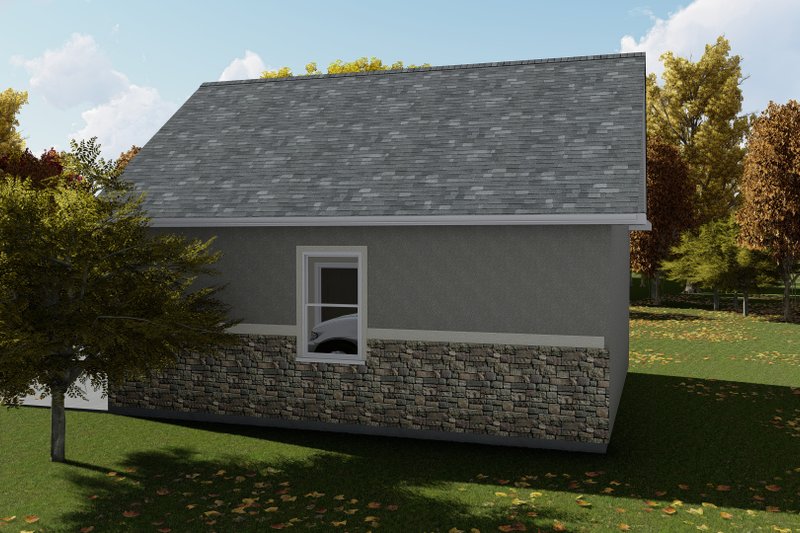 Dream House Plan - Exterior - Other Elevation for Traditional House Plan #1060-78, 0 bath