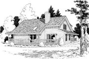 Country Style House Plan - 3 Beds 2.5 Baths 1907 Sq/Ft Plan #312-246 