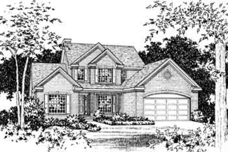 Home Plan - Exterior - Other Elevation for Traditional House Plan #22-423 - 3 bed, 2.5 bath
