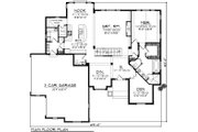 Traditional Style House Plan - 4 Beds 3.5 Baths 3189 Sq/Ft Plan #70-1107 