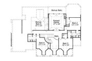 Colonial Style House Plan - 4 Beds 3.5 Baths 4212 Sq/Ft Plan #411-465 