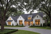 Farmhouse Style House Plan - 4 Beds 3.5 Baths 3250 Sq/Ft Plan #430-415 Exterior 