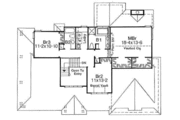 Traditional Style House Plan - 3 Beds 2.5 Baths 2351 Sq/Ft Plan #50-203 