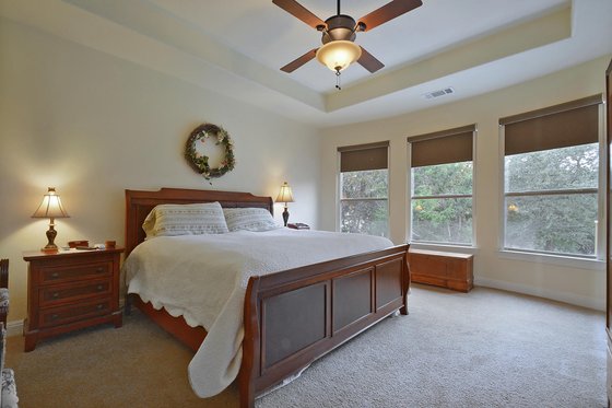 Interior - Master Bedroom for Country House Plan #80-180 - 4 bed, 3.5 bath