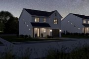 Farmhouse Style House Plan - 3 Beds 2.5 Baths 1920 Sq/Ft Plan #455-599 Exterior 