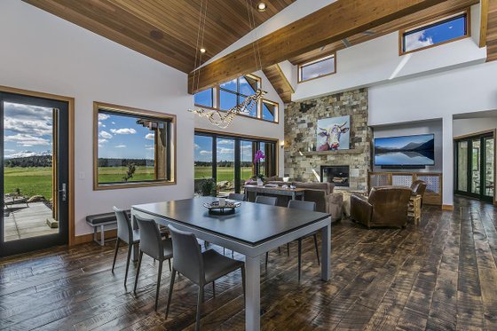 Interior - Dining Room for Contemporary House Plan #892-20 - 3 bed, 3.5 bath