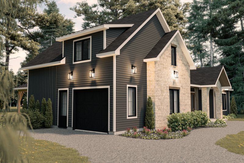 Architectural House Design - Exterior - Front Elevation 5 for European House Plan #23-2777 - 3 bed, 2.5 bath