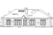 European Style House Plan - 3 Beds 2 Baths 1816 Sq/Ft Plan #3-288 Exterior 