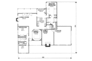 Ranch Style House Plan - 3 Beds 2 Baths 2244 Sq/Ft Plan #30-175 